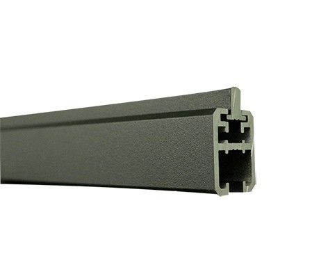 Profil d'encadrement alu 1,80 m pour clôture Bali Evoluclos - RAL 7016