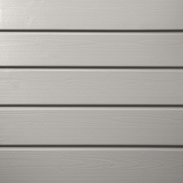 Bardage Extra Line gris lumière 4150x125x20 mm Silverwood