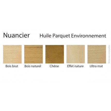 Huile Environnement Parquet & Bois intérieur - Chêne - 1 Litre - BLANCHON