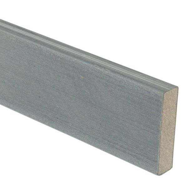 Jupe de finition composite Atmosphère - 20x70x2000 mm - Gris Ushuaia SILVADEC