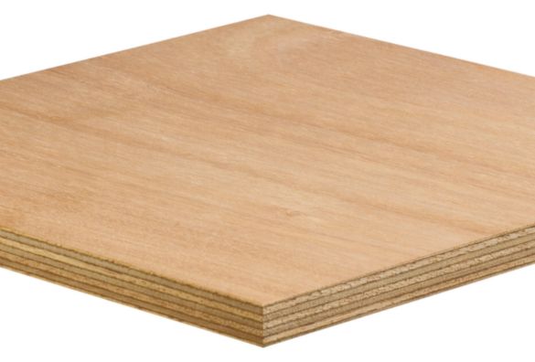 Contreplaqué CTBX tout Okoumé Ép. 8 mm 250x122 cm - choix II/III OKOUPLEX