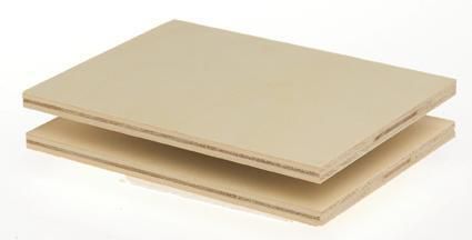 Contreplaqué intérieur tout peuplier Ép. 18mm 250x122 cm - Choix B/BB POPLY