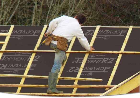 Film sous toiture respirant R2 75 m² NPS