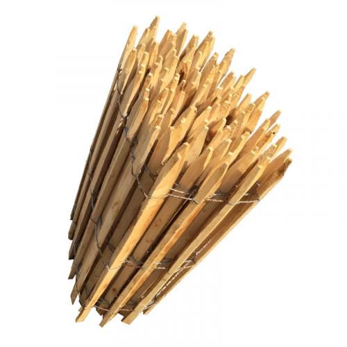 Ganivelle châtaignier scié H. 1,20 m Long. 5 ml - Écartement 4/5 cm