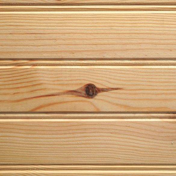 Lambris pin Sélection Petit Noeud profil mouchette 70x10 mm L. 2,00 m