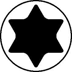 200 Vis construction bois Ø 5x100 mm Torx 25 - Tête fraisée - Filetage partiel