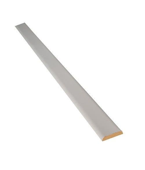 Champlat en pin prépeint blanc 30x6 mm Long. 2,40 m