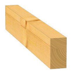 Chevron en pin brut 5000x150x80 mm