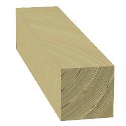 Chevron en pin RABOTÉ traité Cl.4 3000x200x200mm