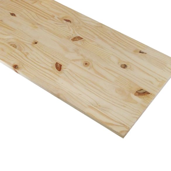 Tablette rustique en pin des Landes 300x22 mm Long. 2m