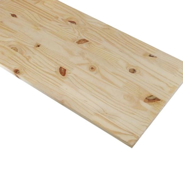 Tablette rustique en Pin des Landes 400x22 mm Long. 2,00 m