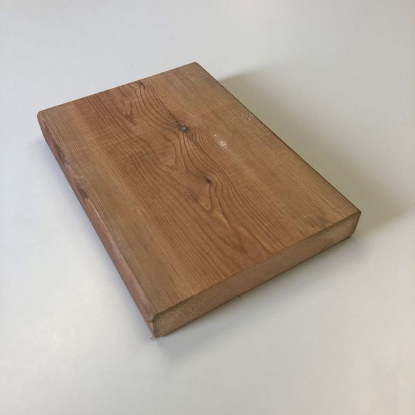 Lame terrasse L.3,30 m en pin du nord US marron 145 x 27 mm