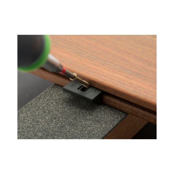 Kit de 185 clips invisibles pour 11m² de terrasse bois - Hardwood NOVLEK