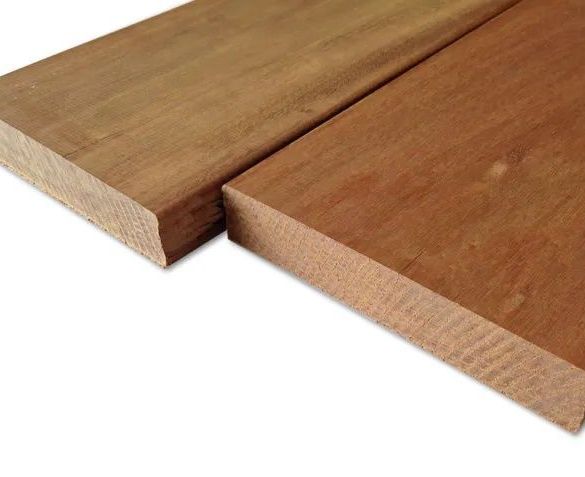 Lame terrasse ipé large L. 2,45m 185x20 mm à visser