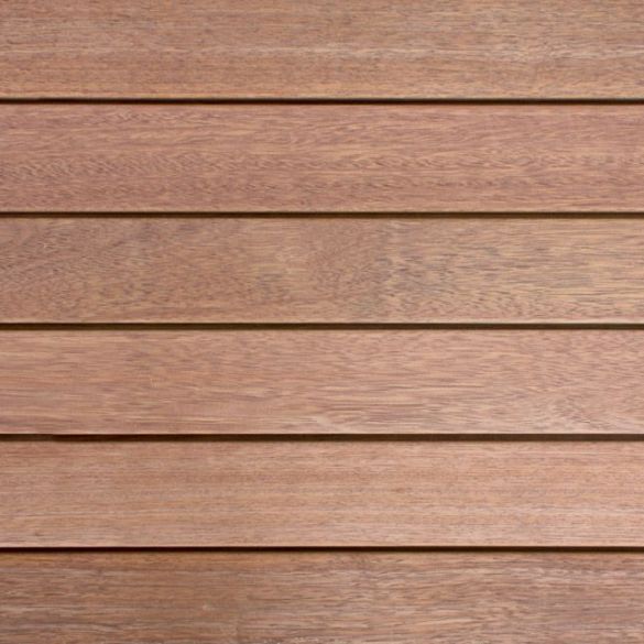 Lame terrasse MERBAU L. 2,40 m 140x20 mm - Fixations invisibles