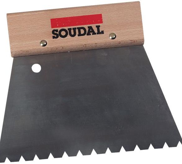 Spatule professionnelle B11 pour colle à parquets - SOUDAL