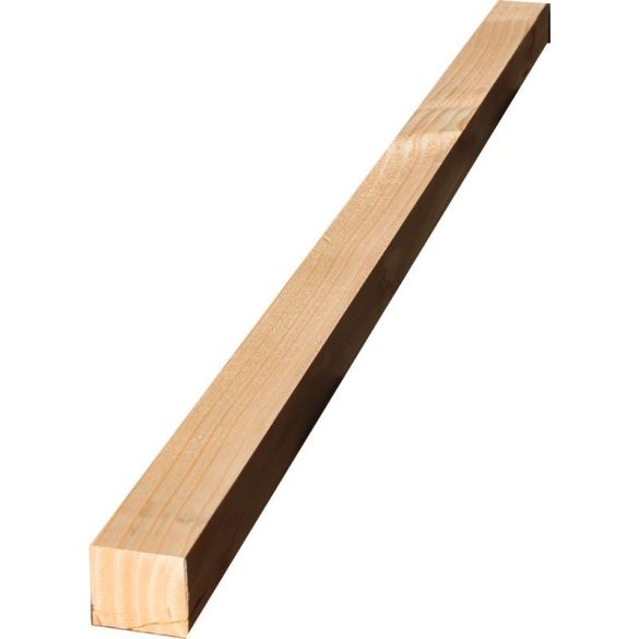 Tasseau bardage claire voie 45x45 mm L. 3,00m traité Classe 3 marron