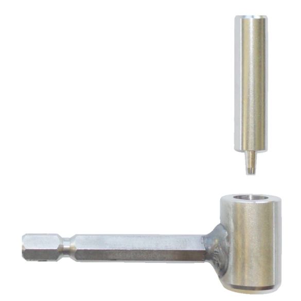 Gond volet Ø 16mm inox A4 L. 70 mm - scellement chimique