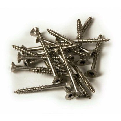 Vis A2 Inox Ø 5x60 mm - TX25 - Tête fraisée - Seau de 1000