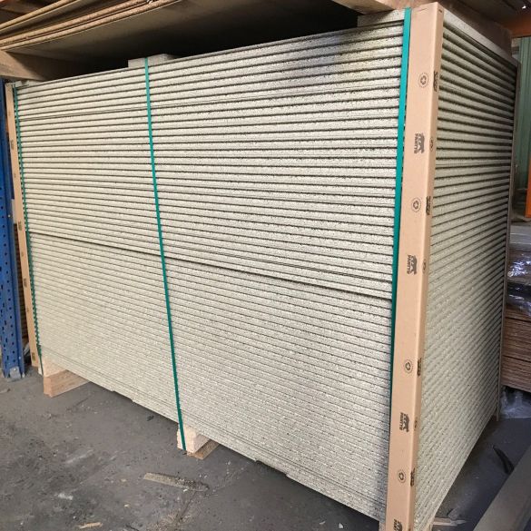 Panneau Aggloméré hydrofuge en pin des Landes P5 CTBH Ép. 38 mm 3060x1850 mm