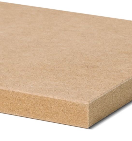 Panneau brut MDF standard milieu sec Ép. 10 mm 280x207 cm - FIBRAPAN
