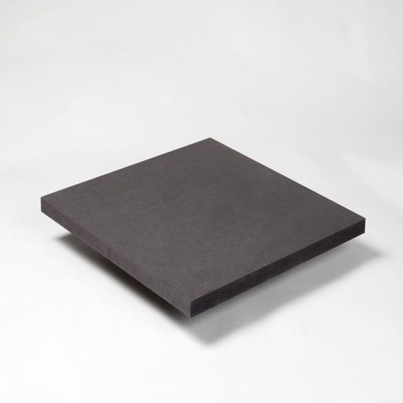 Panneau FIBRACOLOUR Noir 19 mm MDF teinté dans la masse 285x210 cm
