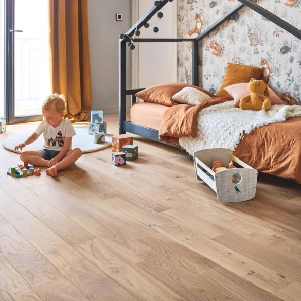 Parquet contrecollé Alto chêne Intenso Bois Flotté 1210x139x12mm