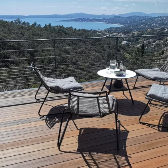 Lame composite Atmosphère Nuances Ipé - 23x138x4000 mm - SILVADEC