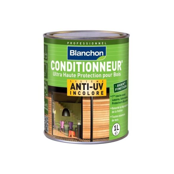 Conditionneur anti-UV Incolore 1L - BLANCHON
