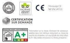 Lambris Sapin Brossé Blanc Polaire KINNA 12x135x2350 mm - SILVERWOOD