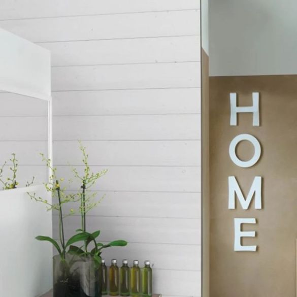 Lambris Sapin Brossé Blanc Polaire KINNA 12x135x2350 mm - SILVERWOOD