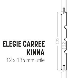 Lambris Sapin Brossé Blanc Polaire KINNA 12x135x2350 mm - SILVERWOOD