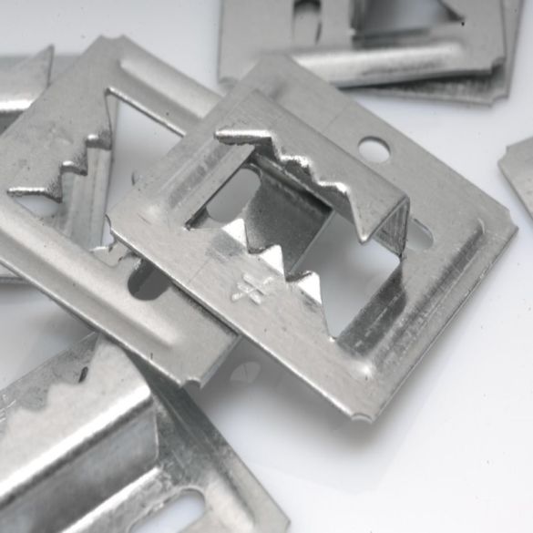 Clip pour lambris bois rainure 5mm - acier galvanisé - boîte de 250 pcs