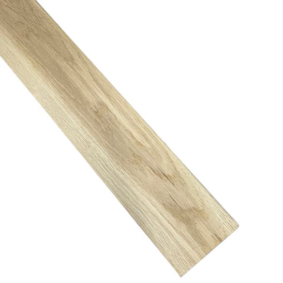 Plinthe en chêne massif bord arrondi 100x10 mm L. 2,40 m