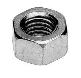 Écrou hexagonal 6 pans en acier zingué - Ø 14 mm - boîte de 25 pcs