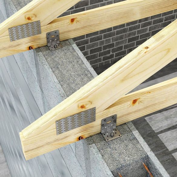 Equerre renforcée E5/1,5 - 77x50x65x1,5mm SIMPSON