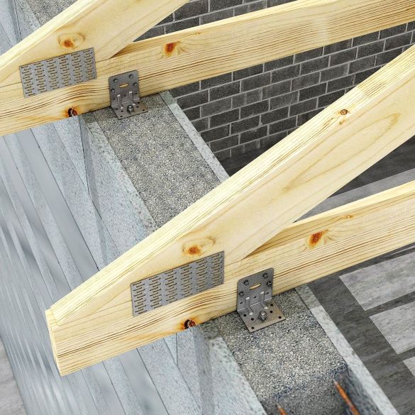 Equerre renforcée E5/2 - 75x48x65x2mm SIMPSON