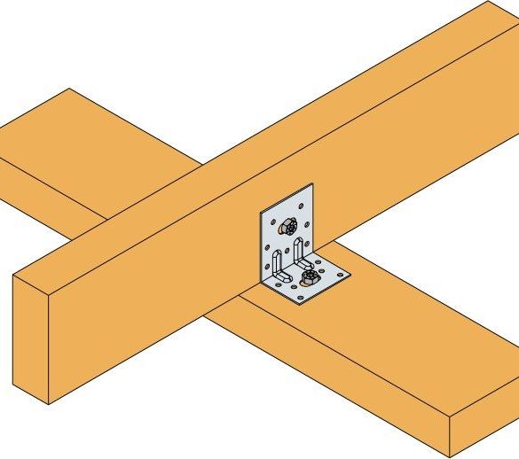 Equerre renforcée E8/2.5 - 75x160x60x2,5 SIMPSON