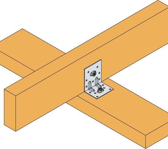Equerre renforcée E4/2.5 - 100x60x75x2,5 mm SIMPSON