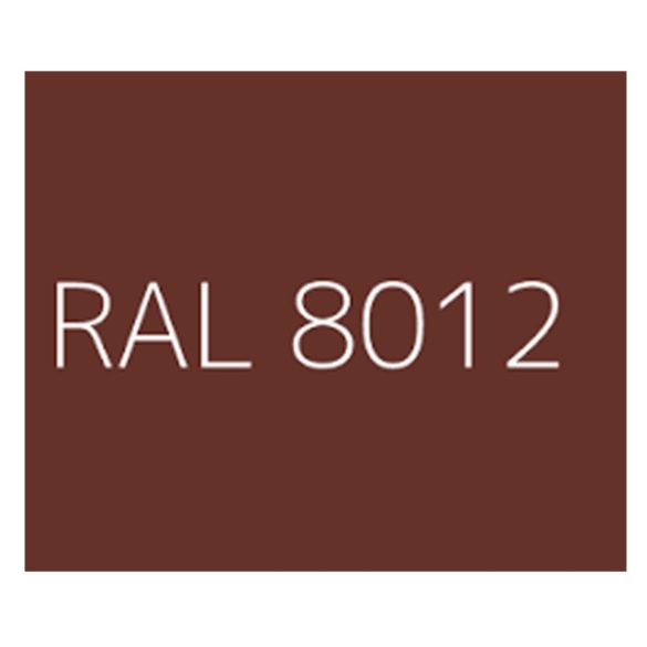 Vis Capinox bois 6.5x100 TH8 ROUGE RAL 8012 pour fixation Bacacier - Sachet de 100 pces