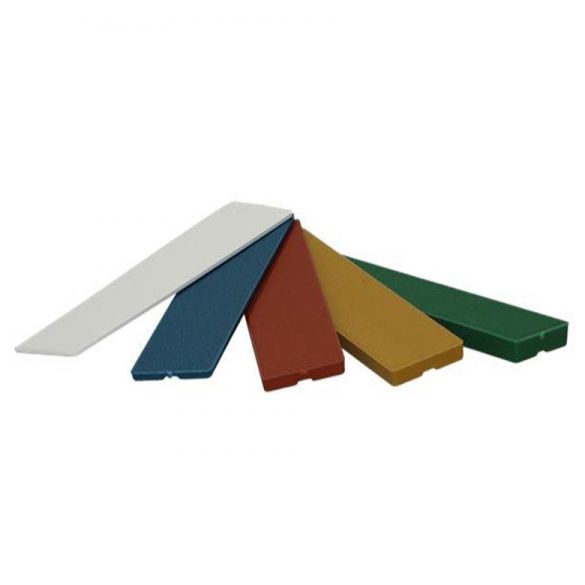 Assortiment cales plates Ép. 1-2-3-4-5mm HAPAX - Sachet 50 pcs