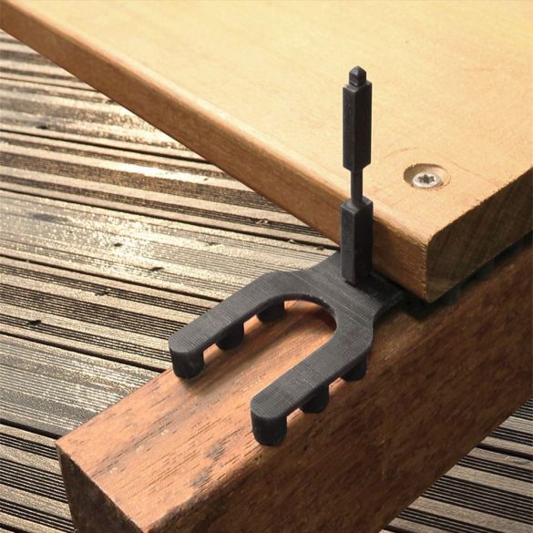 Kit fixation terrasse D-PRO - 200 vis A2 5x60 + 100 rupteurs de pont thermique + 20 cales