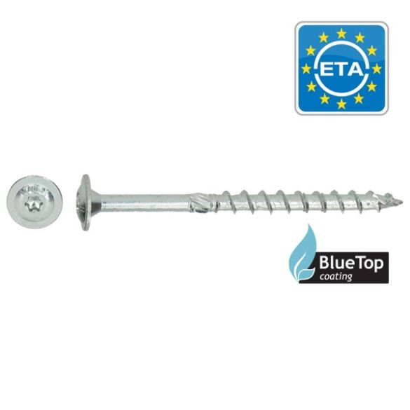 Vis TK pour construction bois 6x40 mm Tx 30 - Filetage partiel - Bte de 100