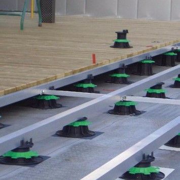 Plot lambourde terrasse Essentiel réglable 20-40 mm JOUPLAST