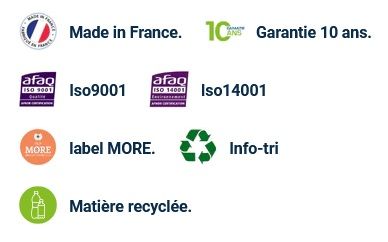 Plot lambourde terrasse Essentiel réglable 20-40 mm JOUPLAST