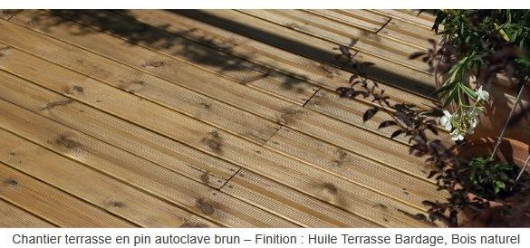 Huile Terrasse Bardage - Teinte Bois Naturel 5L - BLANCHON