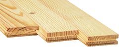 Parquet bois massif petits noeuds 200x10 cm en pin des Landes