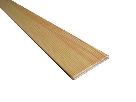 Plinthe en pin des Landes sans noeud bord arrondi 70x10 mm L. 2,00 m