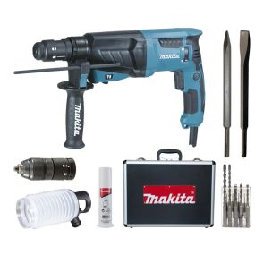 Perfo burineur SDS Plus Makita HR2320TSP1 720 W avec coffret aluminium