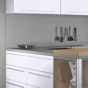 Panneau mélaminé Blanc Givré 16 mm EGGER 2,80x2,07 m - 80g/m²